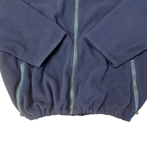Vintage Cache Creek Full-Zip Fleece Sweater • Navy Blue • US Large - Picture 3 of 9